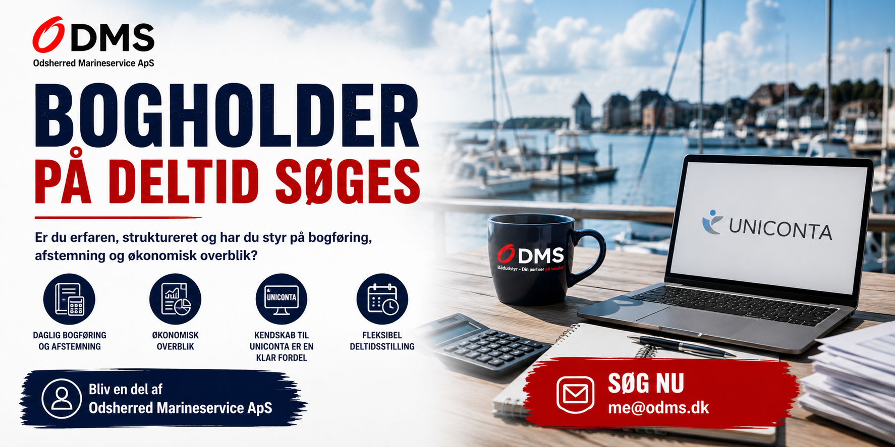 Vi søger en Bogholder.