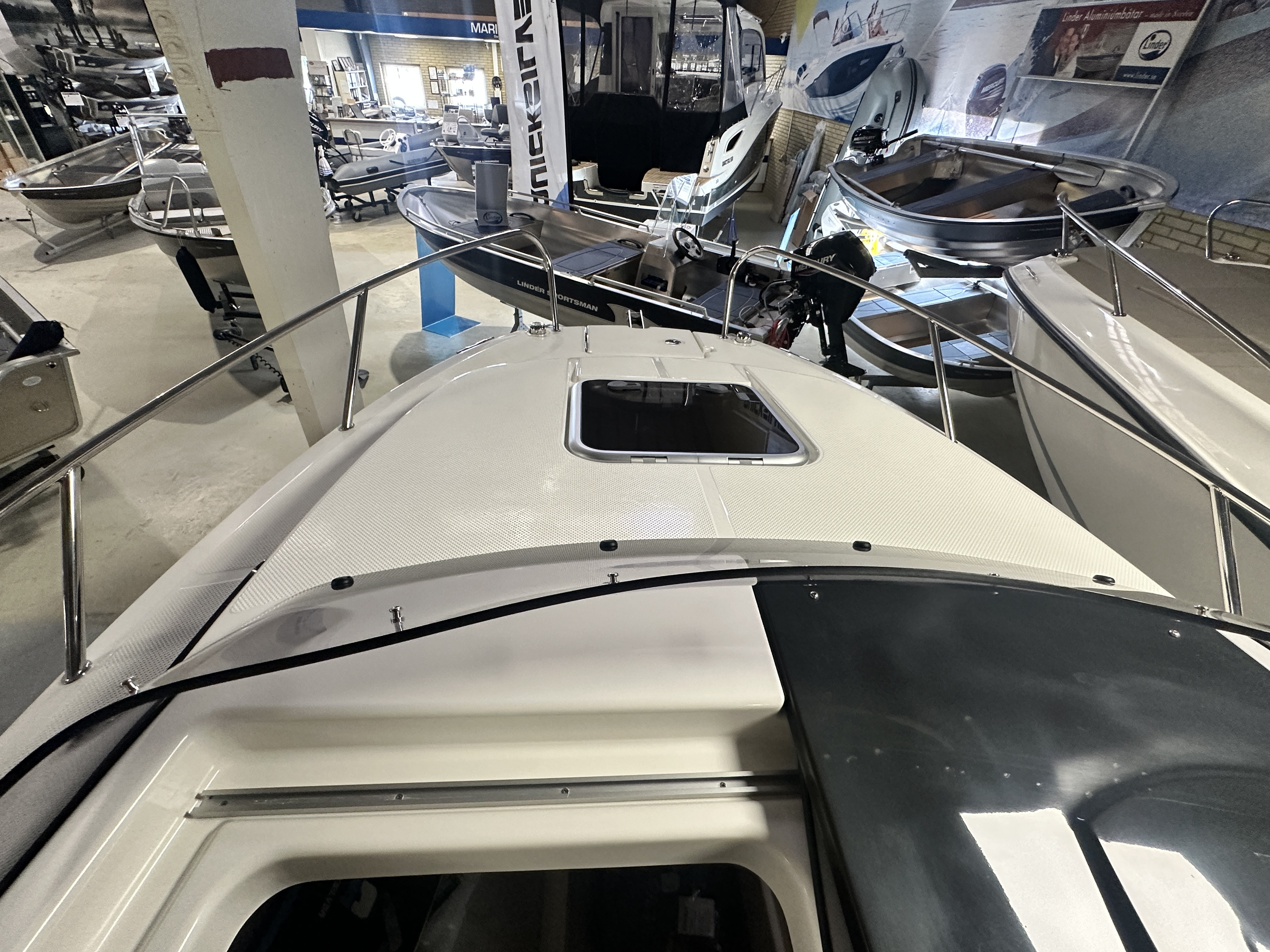 Quicksilver 555 Cabin m/100 hk & udstyr Komplet Flexiteek - 15