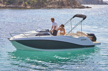 Quicksilver 555 Cabin m/100 hk & udstyr Komplet Flexiteek - 21